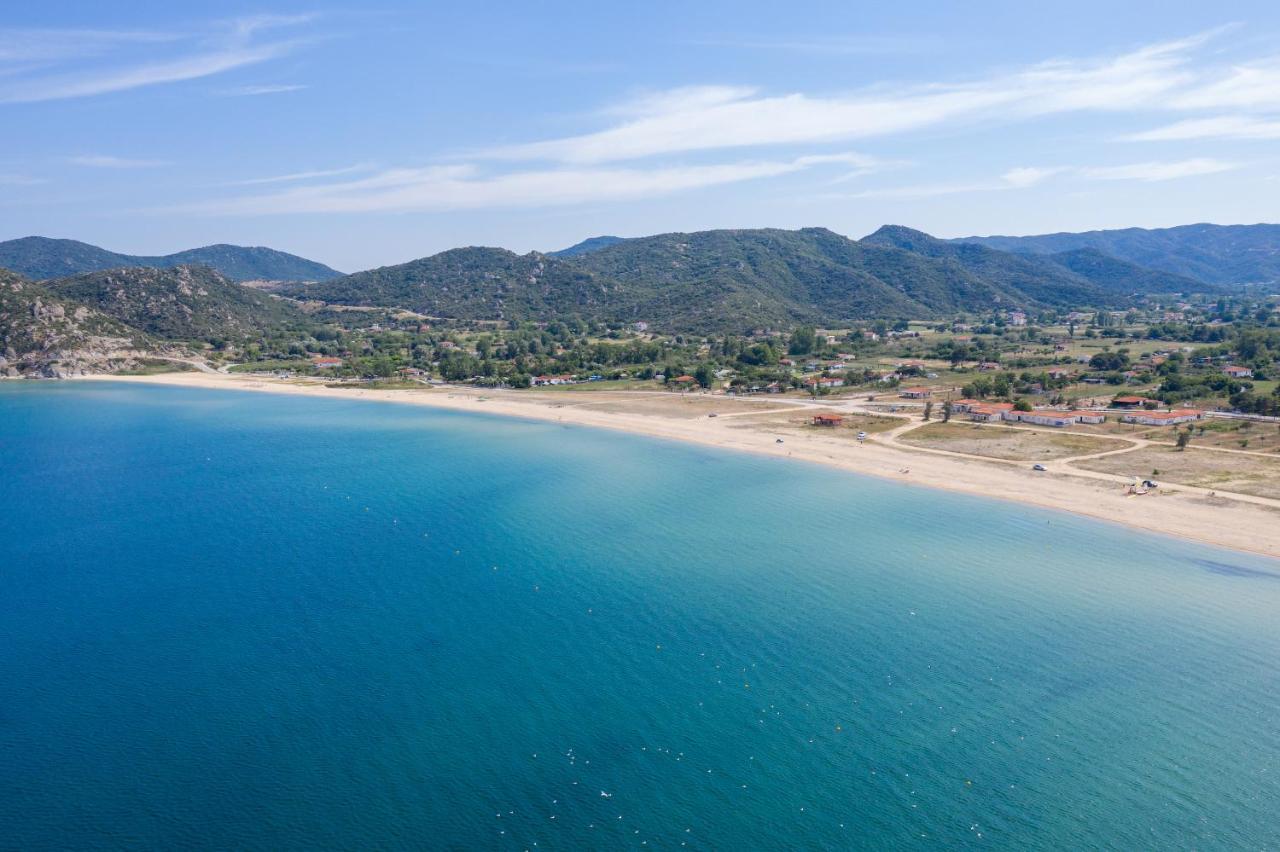 Villa Menie - Golden Fig Sykia Lodge Paralia Sikias Kültér fotó